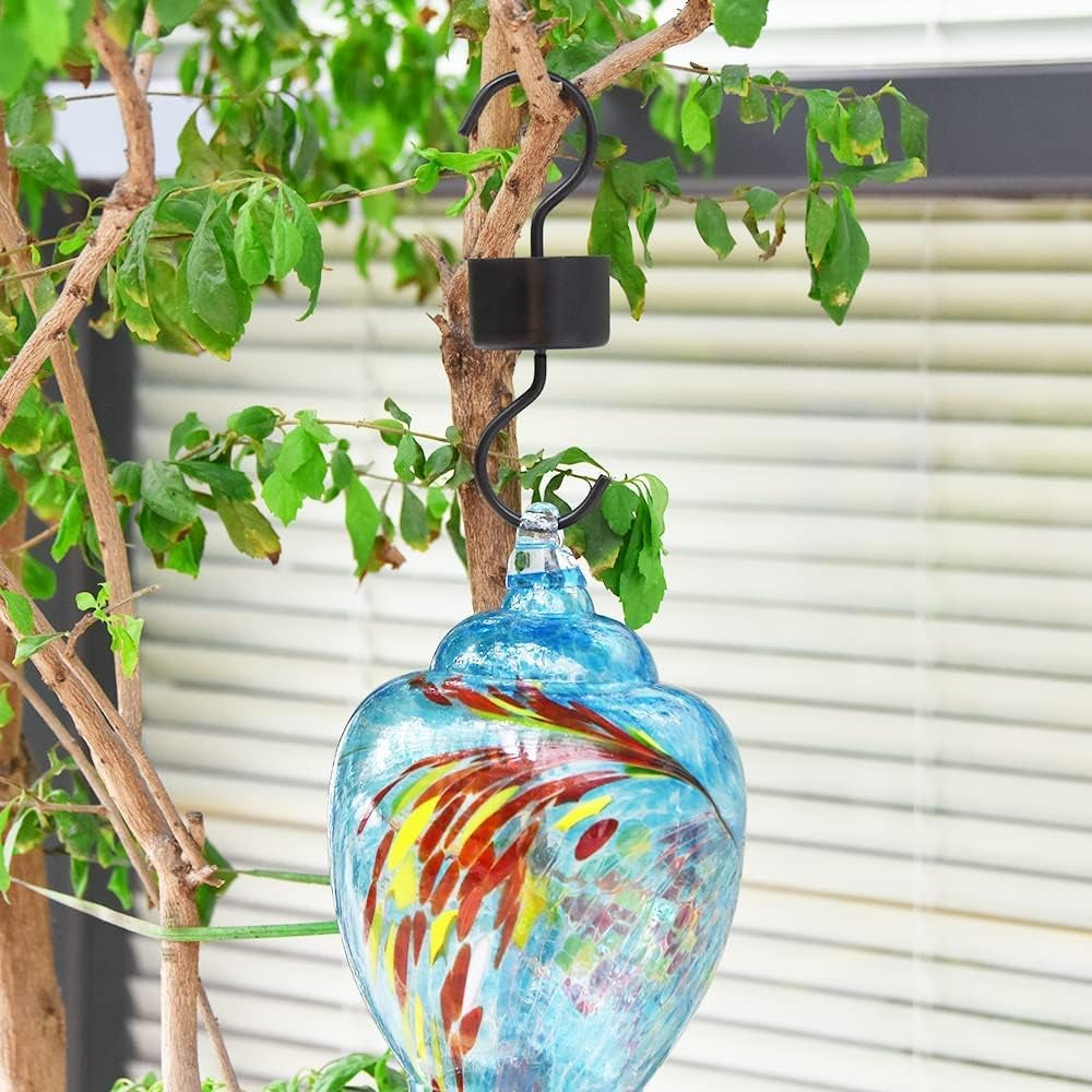Hummingbird Feeder Ant Moat, Hummingbird and Oriole Feeder Hanging Ant Guard, Feeder Accessory Hooks - 3 Packs