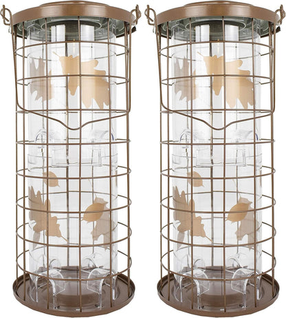 Squirrel Stumper Wild Bird Feeder, 8 Feeding Ports