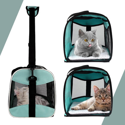 Soft-Sided Pet Travel Carrier for Cats & Small Dogs