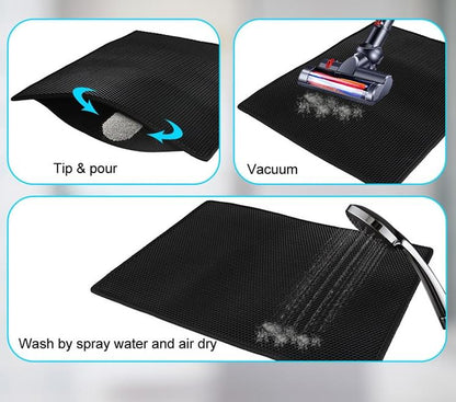 Honeycomb Double-Layer Cat Litter Mat