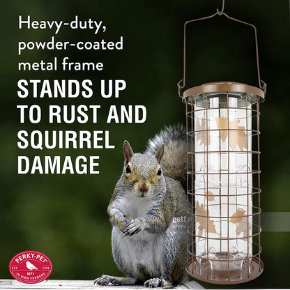Squirrel Stumper Wild Bird Feeder, 8 Feeding Ports