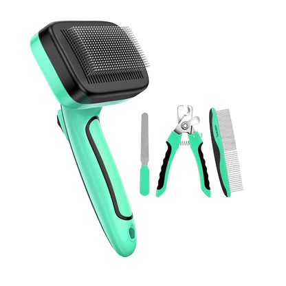 4-in-1 Dog & Cat Grooming Kit