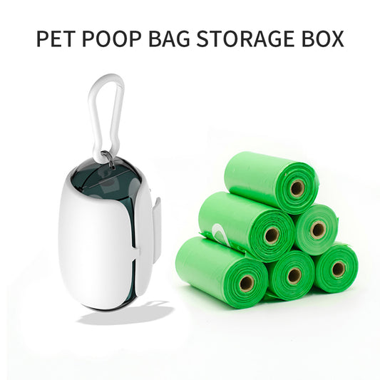 Space Capsule Leash Waste-Bag Dispenser