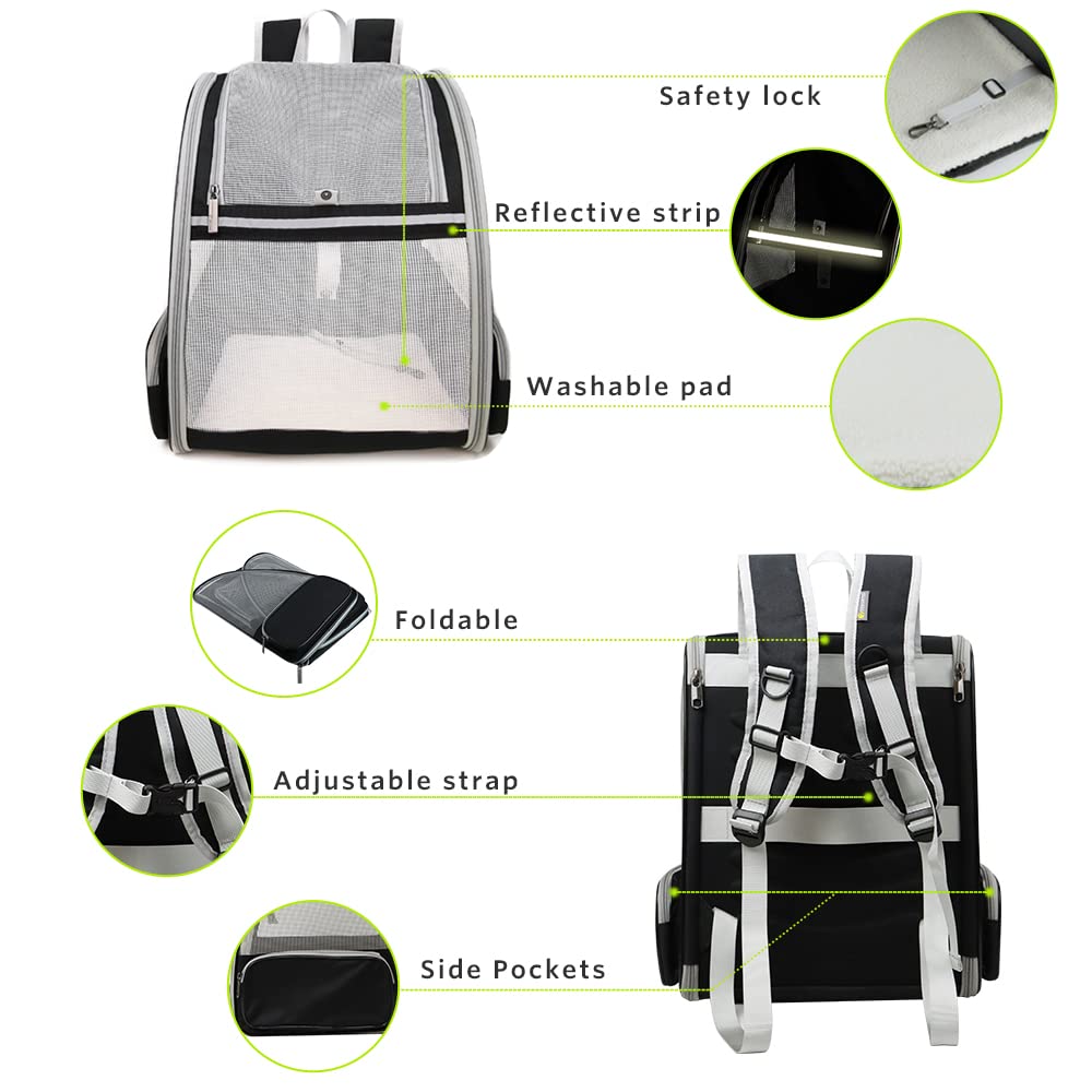 Ventilated Pet Carrier Backpack product detail