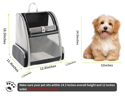 Ventilated Pet Carrier Backpack product detail